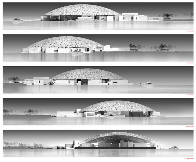 The Louvre Abu Dhabi Museum by Ateliers Jean Nouvel