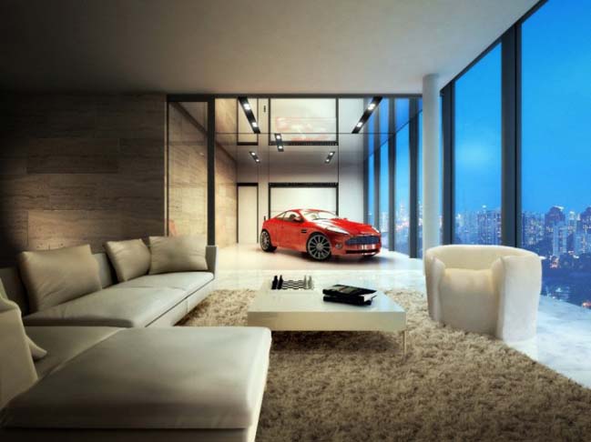 The Hamilton Scotts sky garage penthouse