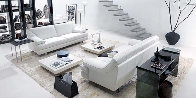 13 white living rooms with modern design