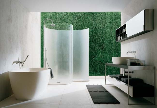 20 bathroom designs with waterfall shower