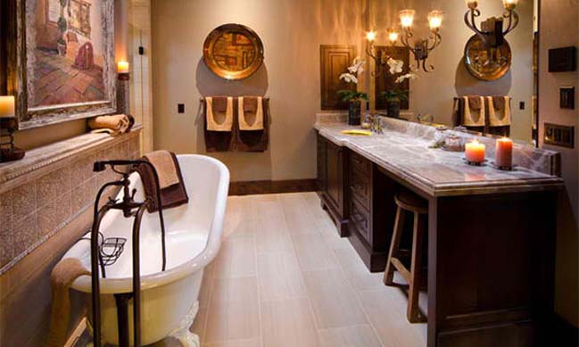 15 bathroom designs with classic bathtub