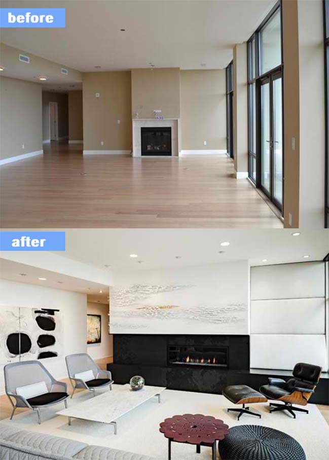 15 before and after living room designs