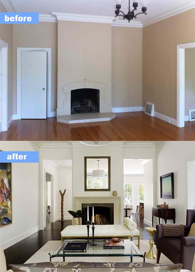 15 before and after living room designs