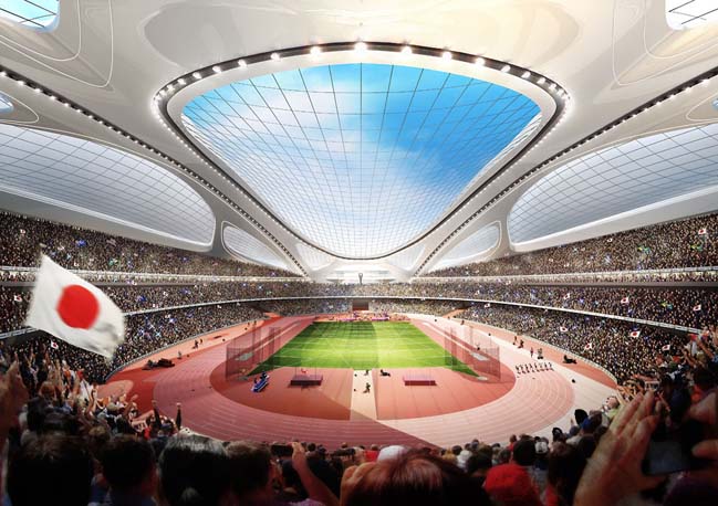 New National Stadium architecture prepare for 2020 Olympic