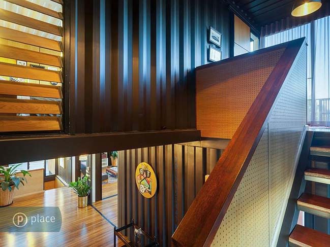 Amazing house built from 31 shipping containers