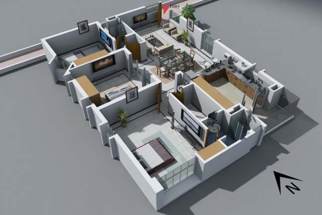 17 three bedroom house floor plans