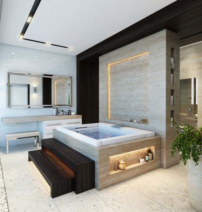 8 luxury bathroom designs