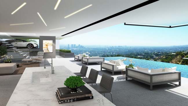 Two luxury and modern villas in Los Angeles