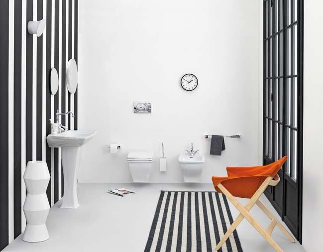 Black and white bathroom designs collection part 02