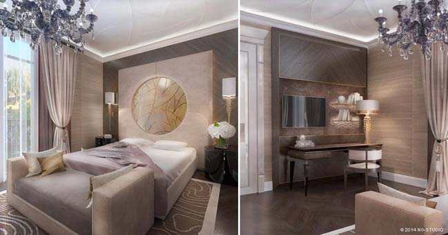 Elegant luxury penthouse in France