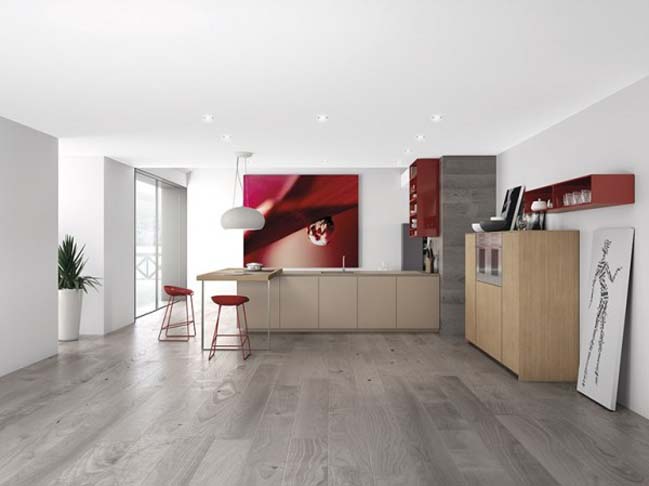 Minimalist kitchen designs by Comprex