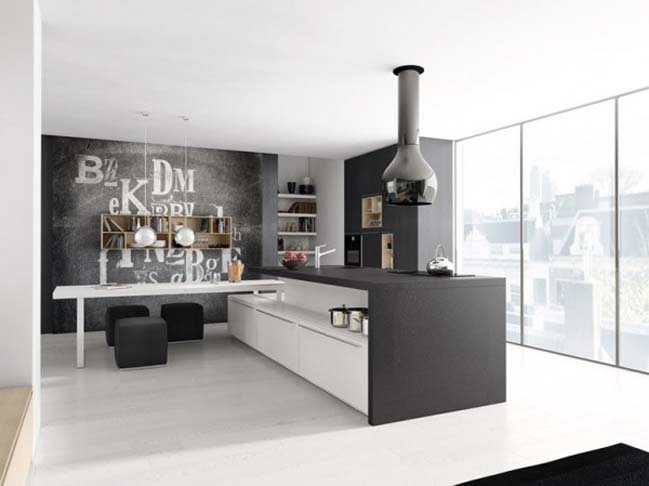 Minimalist kitchen designs by Comprex