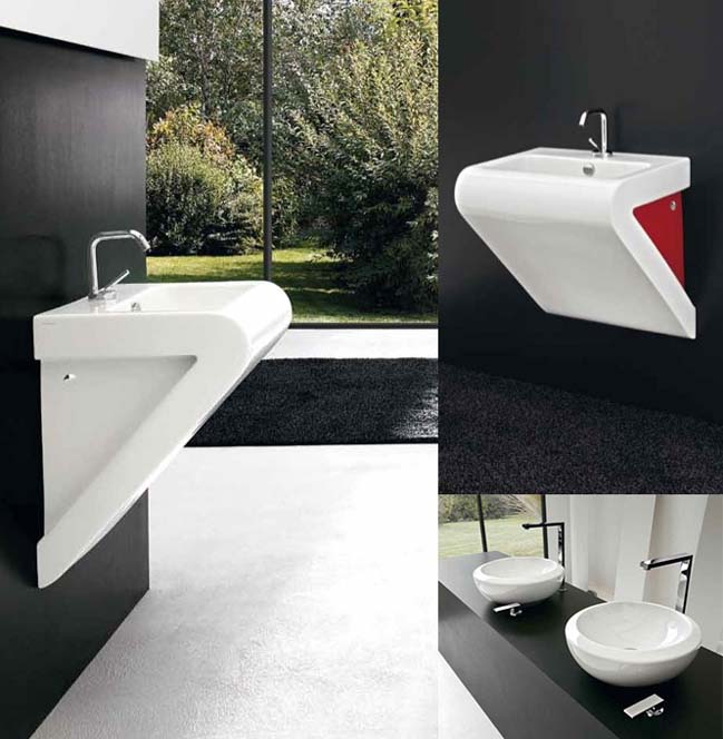 Unique bathroom designs by ArtCeram