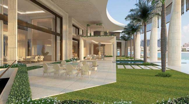 Ultra luxury villa in UAE Palm Jumeirah Dubai