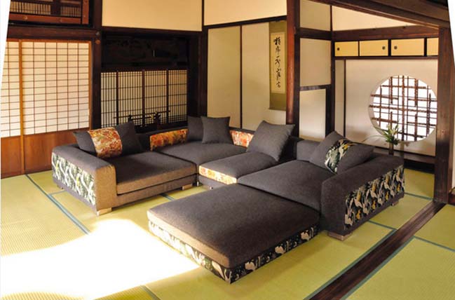 Japanese living room designs