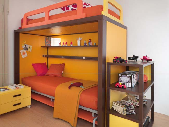 Colorful childern bedrooms from Dearkids