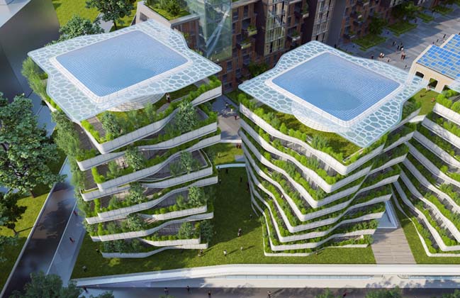 City of science in Rome by Vincent Callebaut