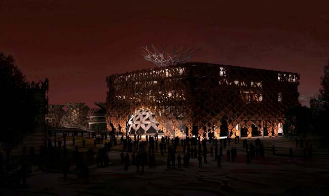 Tree of Life: Italian pavilion for Expo Milan 2015 by EMBT