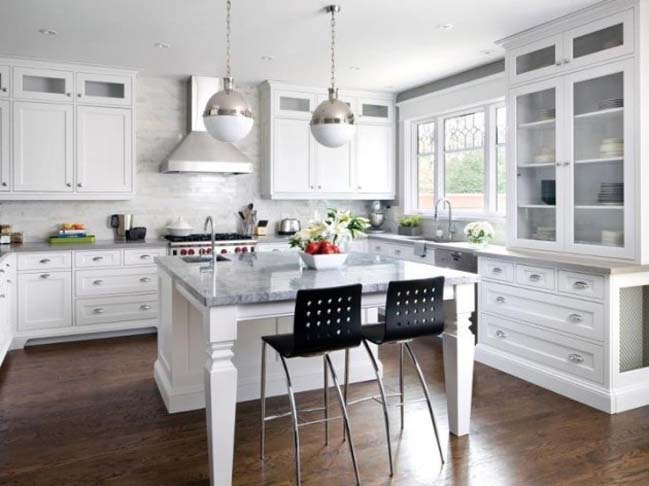 18 white elegance kitchen designs