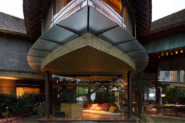 Leaf House: The stunning villa inspired by nature in Brazil