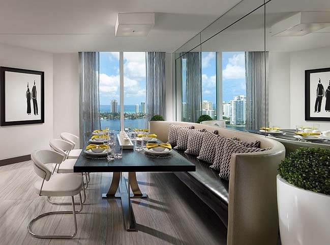 Modern penthouse by KIS Interior Design