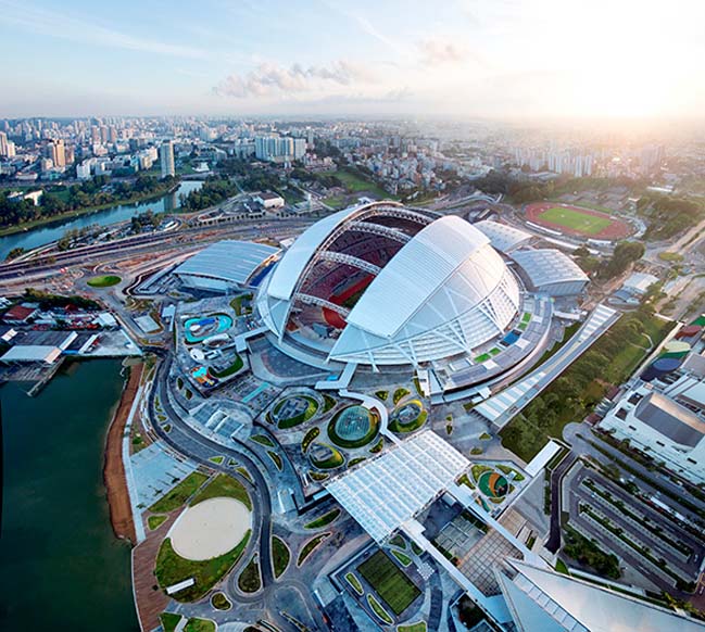 Singapore Sports Hub by DP Archtiects