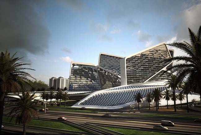 Futuristic architecture: Vertical Village in Dubai, UAE
