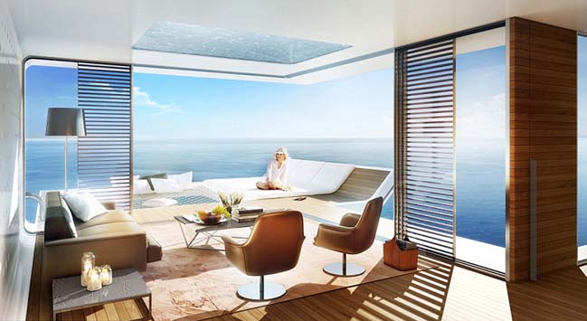 Floating Seahorse: Ultra luxury villa in Dubai