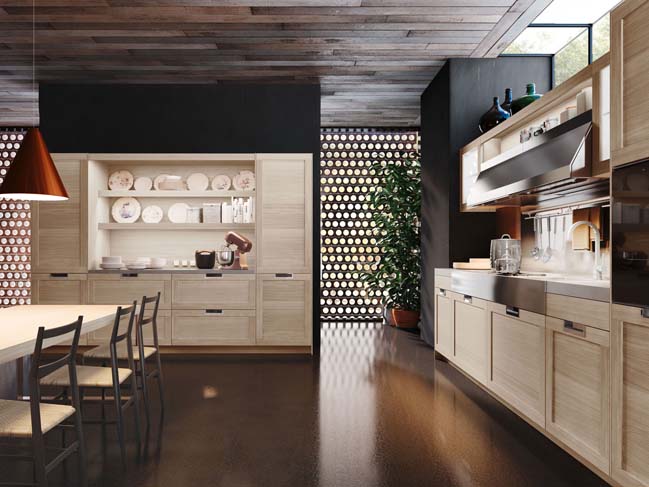 Lux Classic: Kitchen design by Pietro Arosio Design
