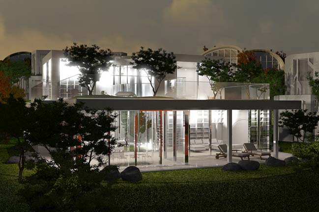 The Oval: Modern villa by Planning Korea