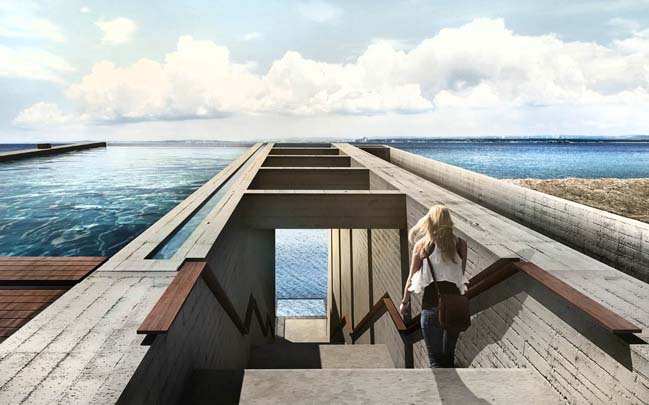 Amazing conceptual cliffside villa by OPA