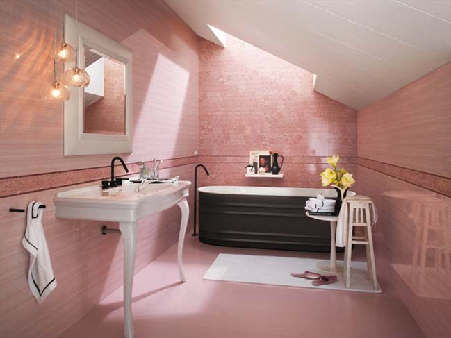 The prettiest pink bathroom design ideas