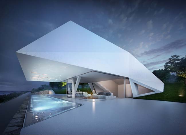 Luxury villa in Greece by HAJ