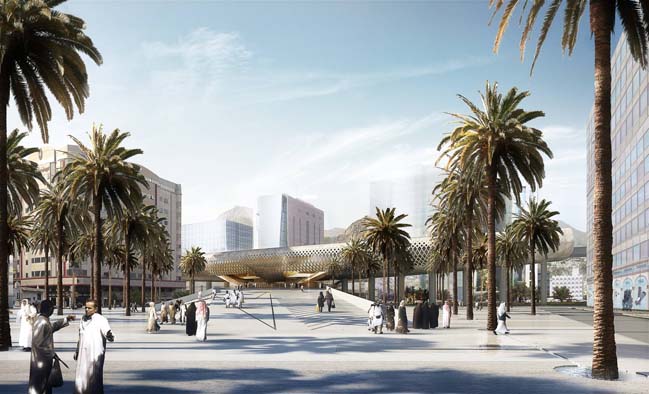 Architectural concept: Makkah Metro C-Line Stations