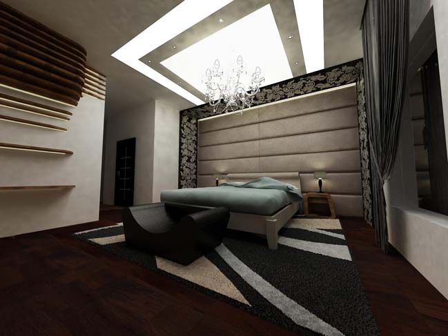 Luxury interior design of a dream house in Dubai