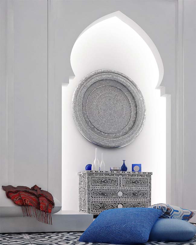 Moroccan living room