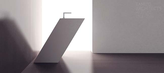 Modern bathroom design by Tamizo Architects