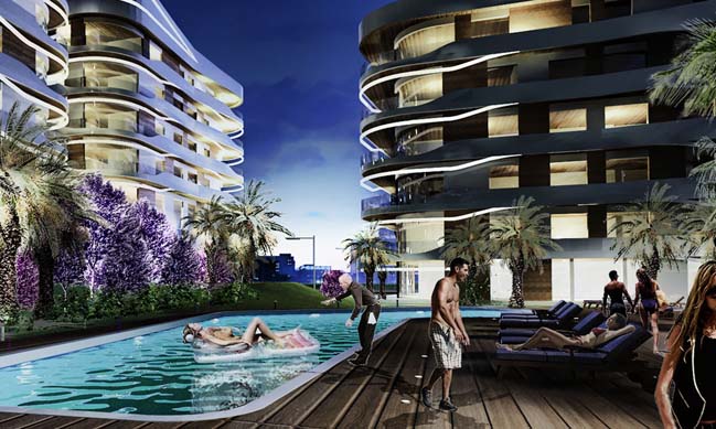 Hammamet: Luxury complex by DNA Barcelona Architects