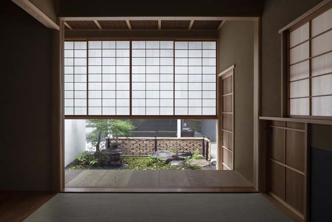Modern house with an irregular shape in Japan