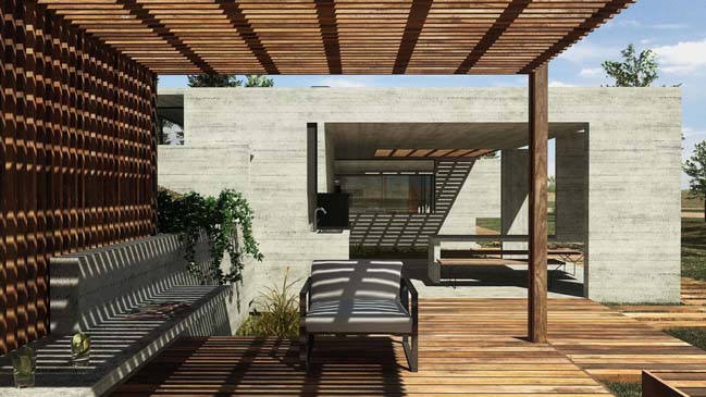 Concrete house by Besonias Almeida arquitectos