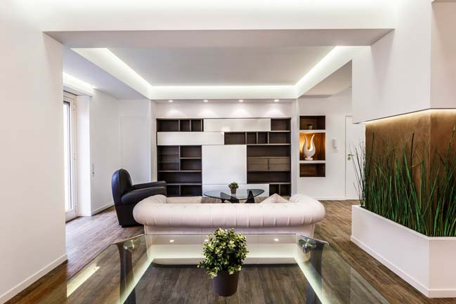 Modern apartment with scent of garden