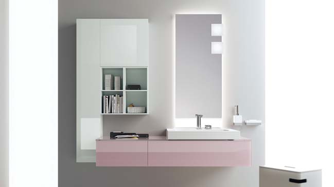 Font: Modern bathroom designs from Scavolini