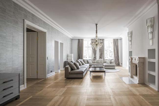 Luxury apartment interior design by CAMA A