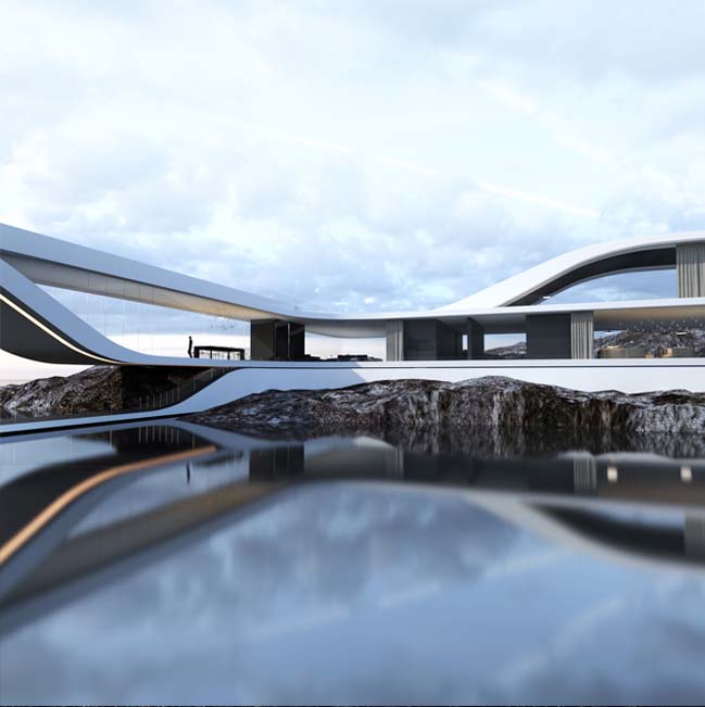 Futuristic homes design concepts by Roman Vlasov