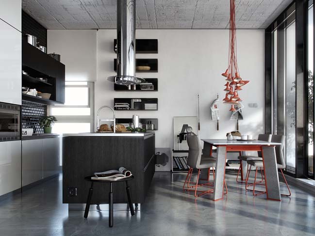 Modern kitchen design by Nikola Arsov