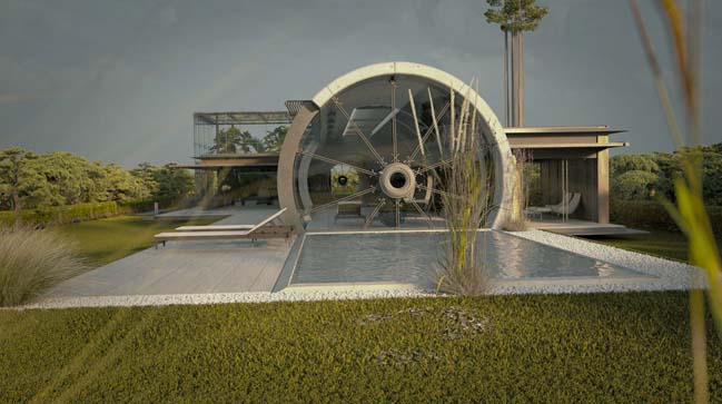 Concrete Tube House by RB+P