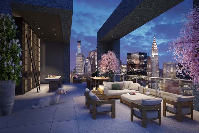 Luxury penthouse in New York by ODA Architecture