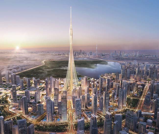 The new iconic tower in Dubai by Santiago Calatrava
