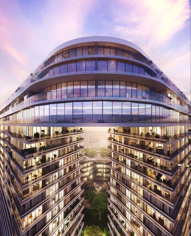 Luxury multi-residential complex by Koichi Takada Architects