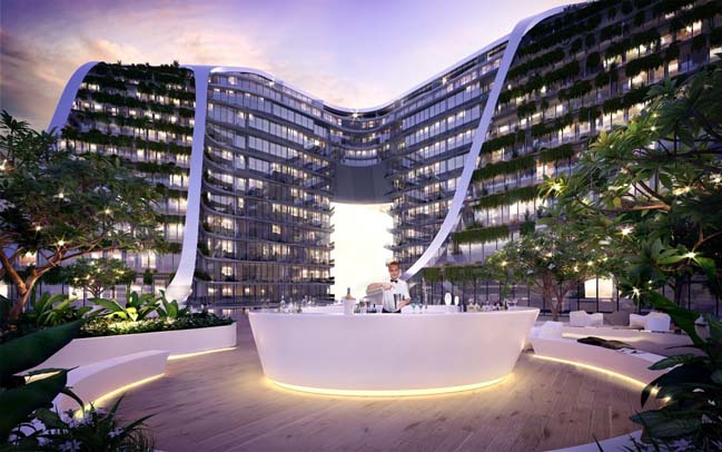 Luxury multi-residential complex by Koichi Takada Architects